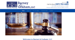 Desktop Screenshot of barneyandgrahamlaw.com